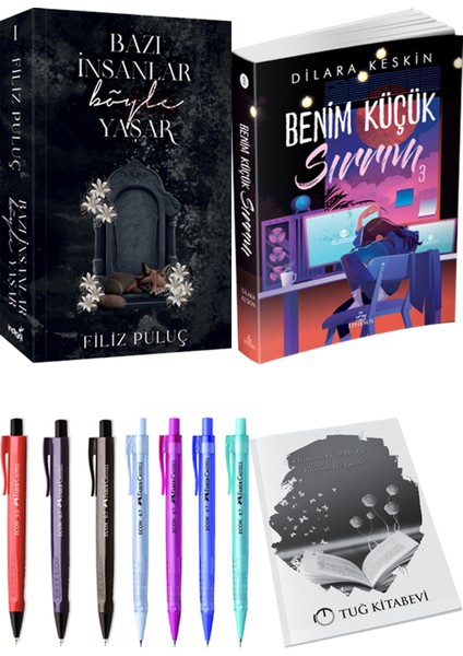 Bazı İnsanlar Böyle Yaşar 1- Benim Küçük Sırrım 3 + Kalem + Not Defteri