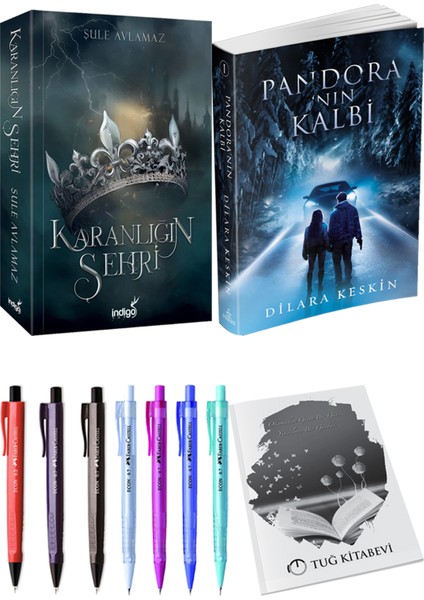 Karanlığın Şehri 1 - Pandora'nın Kalbi 1 + Kalem + Not Defteri