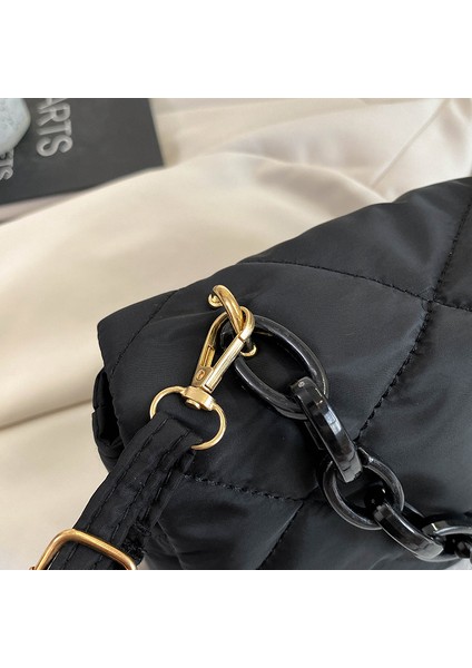 Zincir Çanta Trendy Messenger Rhombus Bayan Çanta Omuz Çantası (Yurt Dışından)