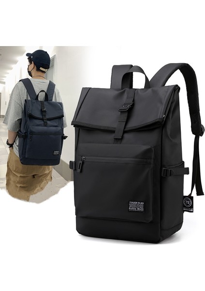 Yeni Basit Sırt Çantası Erkek Eğlence Seyahat Çantası Bilgisayar Sırt Çantası (Yurt Dışından) fırsatları