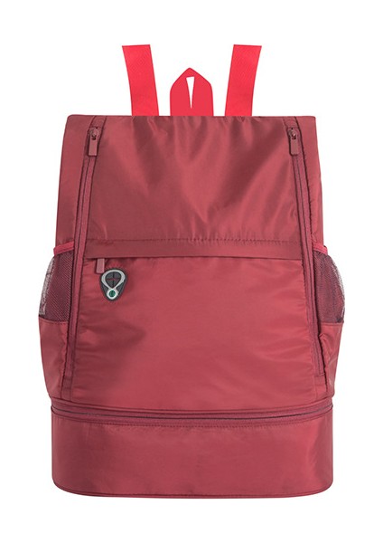 Katlanabilir Kuru ve Islak Ayırma Sırt Çantası Kadın Taşınabilir Sırt Çantası (Yurt Dışından)