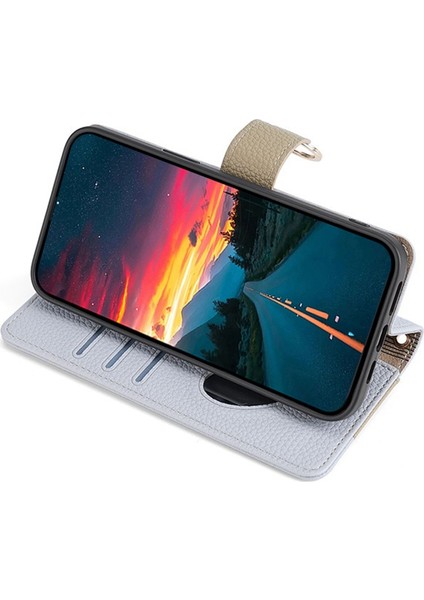 Samsung Galaxy M14 5g Crossbody Telefon Kılıfı Pu Deri Fermuar Standı Kapak Çevirin-Mavi (Yurt Dışından) modelleri