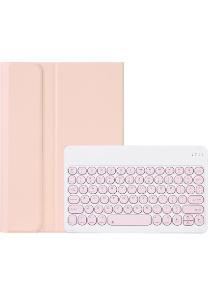 Y0N5 Bluetooth Klavye Pu Kılıf Pembe + Pembe (Yurt Dışından)