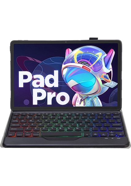 Bluetooth Klavye Kılıfı AM18-BS Lenovo Xiaoxin Pad Pro 2022 11.2 Inç Siyah (Yurt Dışından) modelleri