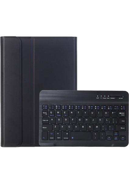 Samsung Galaxy Tab A9 X110/X115 Siyah Klavye Pu Kılıf (Yurt Dışından)