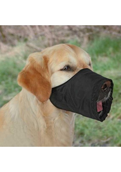 Köpek Ağızlık L-XL 32cm Siyah