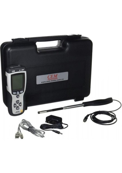 DT-8880 Teleskobik Problu Sıcak Tel (Hot Wire) Anemometresi