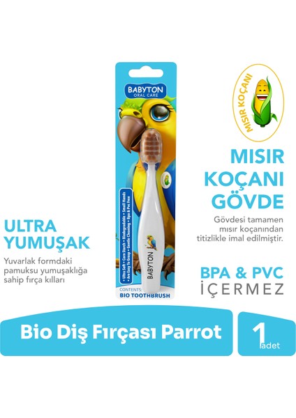 Bio Diş Fırçası Papağan