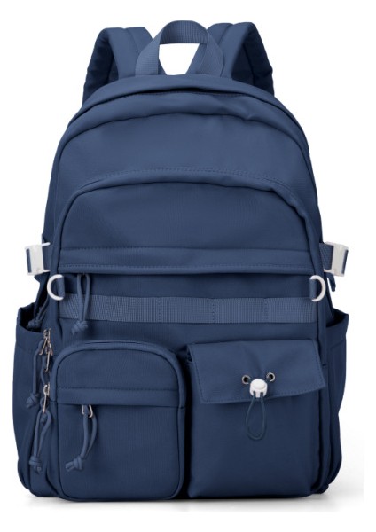 Lise Öğrencisi Okul Çantası, Ortaokul Kızı, Üniversite Öğrencisi Seyahat Çantası, Kadın 2023 Yeni Çok Yönlü Büyük Kapasiteli Sırt Çantası, Erkek (Yurt Dışından)