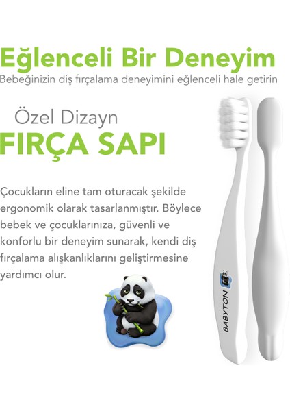 Bio Diş Fırçası Panda