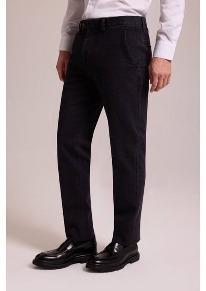 Erkek Antrasit Dıogonal Yancep Kot Pantolon modelleri