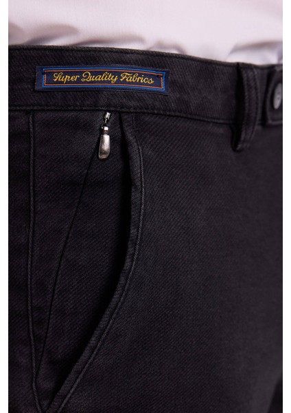 Erkek Antrasit Dıogonal Yancep Kot Pantolon indirimleri