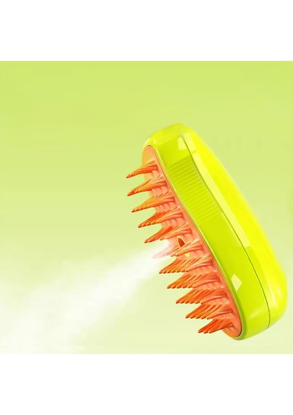 Pet Buharlı Fırça 3 In1 Buharlı Kedi Fırçası Dökülme Için Pet Steamer Fırçası Masaj Için Çok Fonksiyonlu Pet Bakım Fırçası Pet Epilasyon Aracı Kediler ve Köpekler Için Tarak (Yeşil) (Yurt Dışından) indirimleri