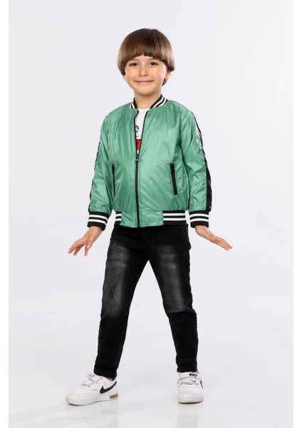 Erkek Çocuk Spor Ceket-Pantolon ve Tişört 3 Lü Takım HLK5060156 fiyatları