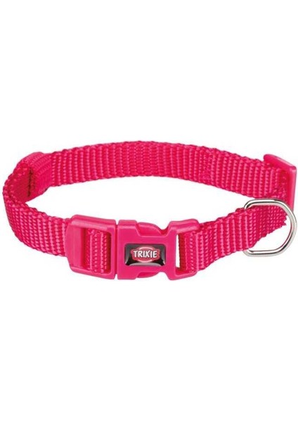Köpek Premium Boyun Tasması XS-S Fuşya