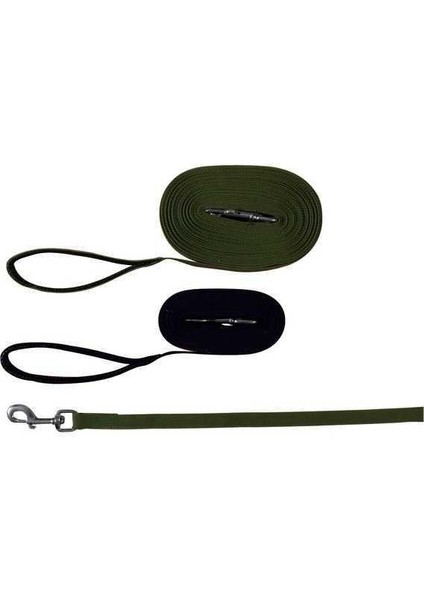 Köpek Yürüyüş&Eğitim Kayışı 15M20mm Siyah