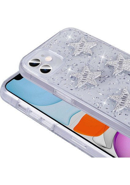 Apple iPhone 11 ile Uyumlu Airbagli Simli Arka Yüzeyli Kapak modelleri