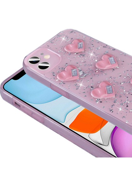Apple iPhone 11 ile Uyumlu Airbagli Simli Arka Yüzeyli Kapak modelleri