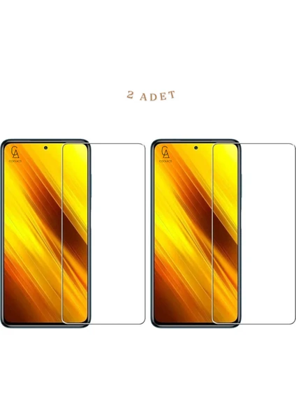 Xiaomi Poco M5S ile Uyumlu Ekran Koruyucu Şeffaf Temperli Kırılmaz Cam Ekran Koruyucu 2 Adet