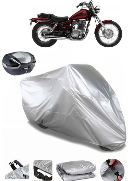 Honda Cmx 250 Rebel Motosiklet Brandası Arka Çanta Uyumlu