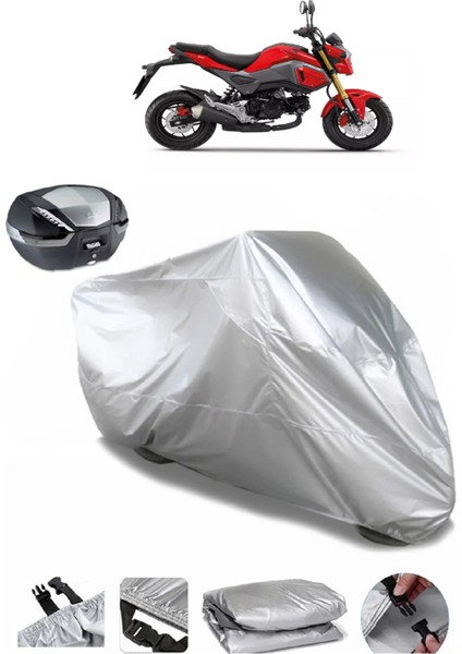 Honda Msx 125 Motosiklet Brandası Arka Çanta Uyumlu