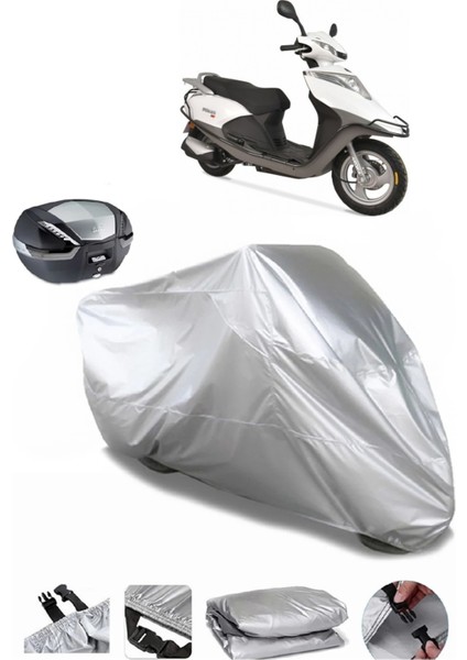 Honda Spacy 110 Alpha Motosiklet Brandası Arka Çanta Uyumlu