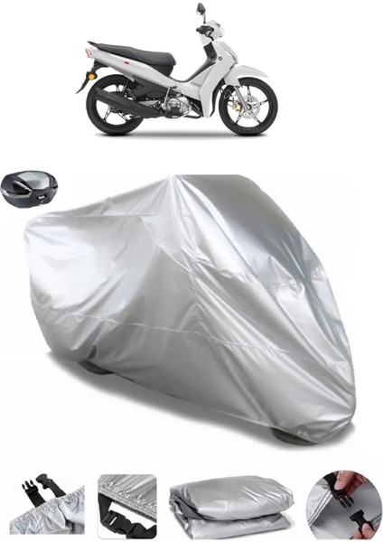 Yamaha Crypton Motosiklet Brandası Arka Çanta Uyumlu