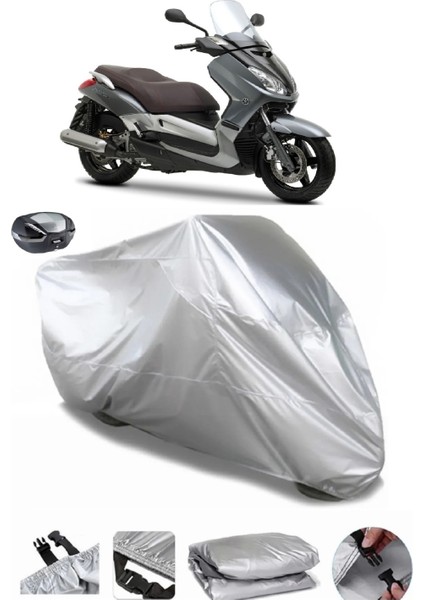 Yamaha X-Max 250 Iron Max Abs Motosiklet Brandası Arka Çanta Uyumlu