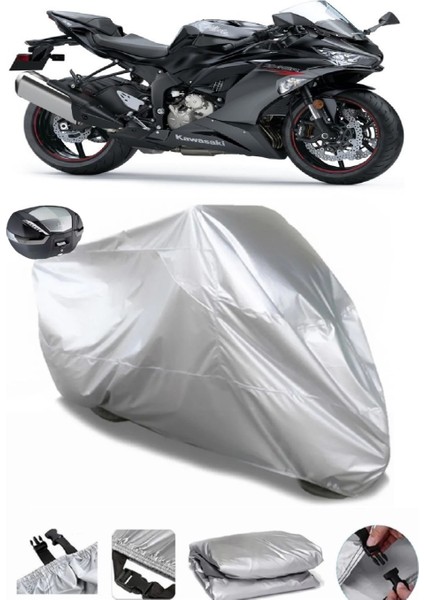 Kawasaki Ninja Zx-6r Motosiklet Brandası Arka Çanta Uyumlu