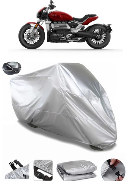 Triumph Rocket 3 R Motosiklet Brandası Arka Çanta Uyumlu