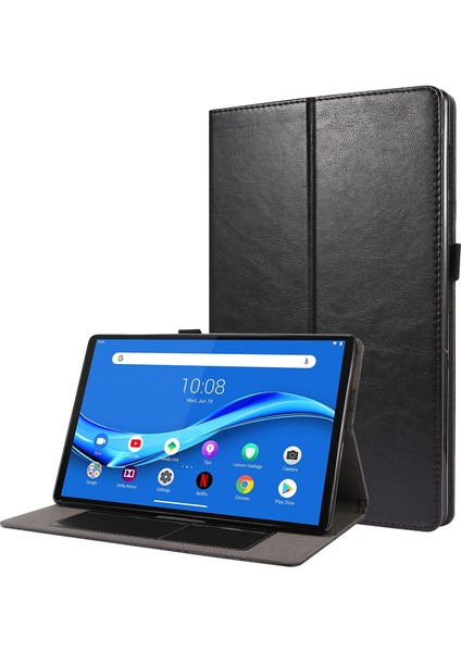 Lenovo M10 Plus 2 Katlı Pu Deri Çantası Için (Yurt Dışından)