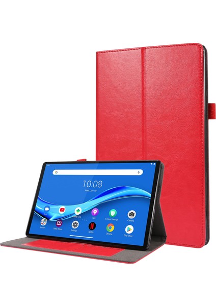 Lenovo M10 Plus 2 Katlı Pu Deri Çantası Için (Yurt Dışından)
