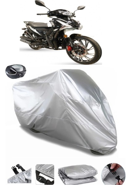 Arora Smart 50 x Motosiklet Brandası Arka Çanta Uyumlu