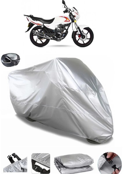 Yuki Yk 150-G Üstad Motosiklet Brandası Arka Çanta Uyumlu