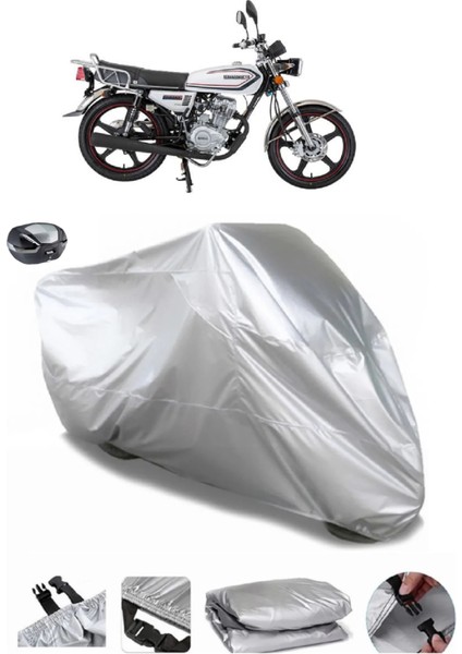 Mondial 100 Uag Motosiklet Brandası Arka Çanta Uyumlu