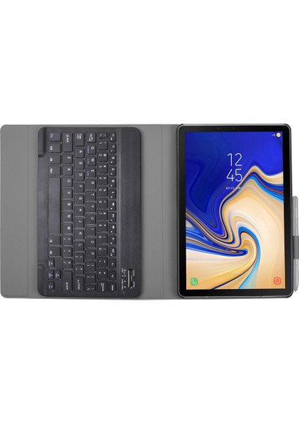 Galaxy Tab A 10.5 T590 / T595 Için Bluetooth Klavye Pu Kılıf (Yurt Dışından) indirimleri