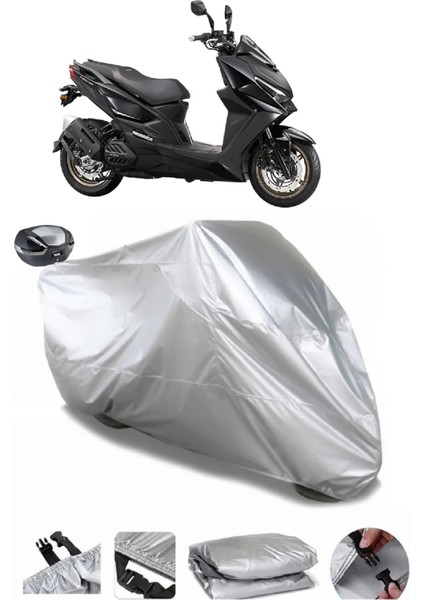 Kymco Krv 200 Motosiklet Brandası Arka Çanta Uyumlu