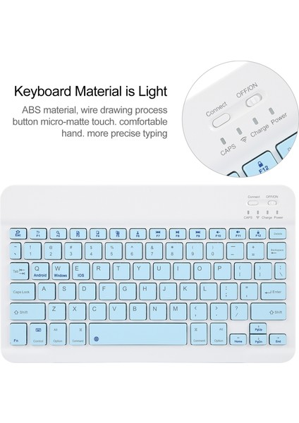 Huawei Matepad Pro 11 2024/2022 Için Bt Klavye Pu Kılıf (Yurt Dışından)