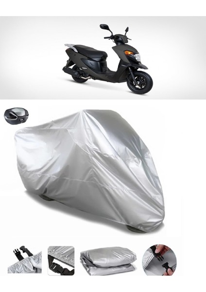 Daelim Dart 125 Motosiklet Brandası Arka Çanta Uyumlu