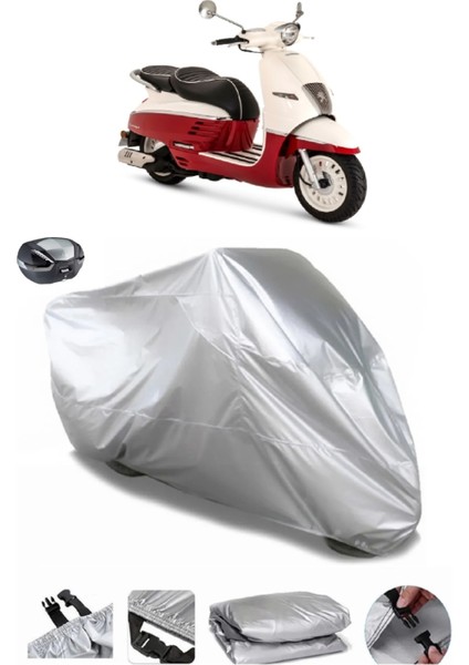 Peugeot Django 125 Motosiklet Brandası Arka Çanta Uyumlu