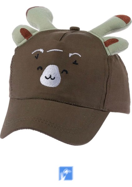 %100 Pamuk Erkek Çocuklar Için Güneş Şapkası (1-3 Yaş ) ( Size 50 )