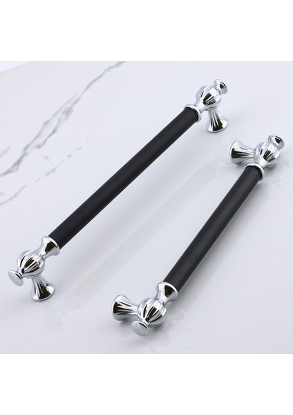 Çınar 160 mm Krom Siyah Metal Mutfak Çekmece Mobilya Dolap Dolabı Kapak Kulpları Kulbu Kulpu 160 mm fiyatları