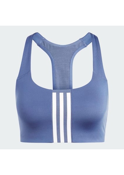 IT6629 Power Impact Train Medium-Support 3-Stripes Bra Lila