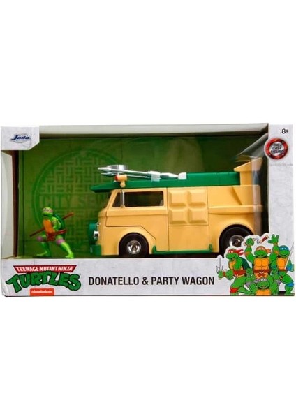 Simba 1:24 Tmnt Party Wagon ve Donatello Figürü