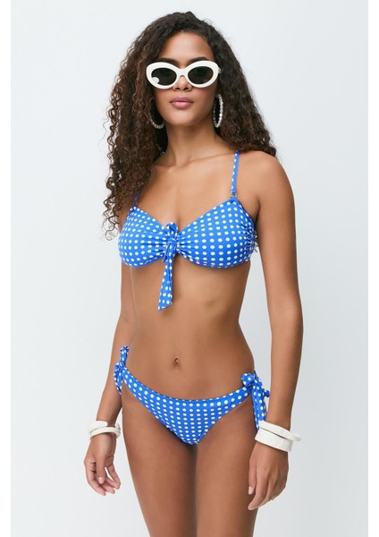 Bağlamalı Bikini Takım 3285 Lacivert modelleri