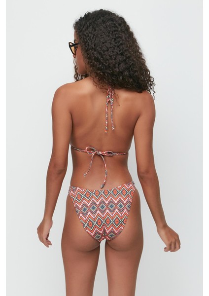 Üçgen Bikini Takım 3274 Oranj