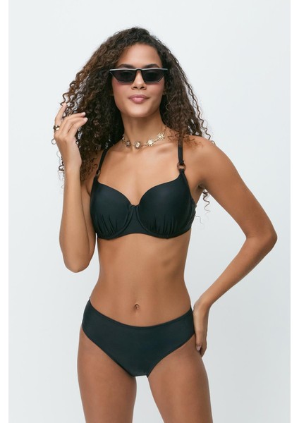 Kaplı Bikini Takım 3291 Siyah