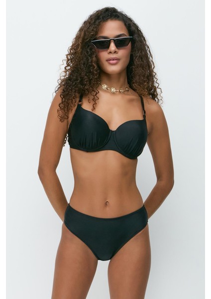 Kaplı Bikini Takım 3291 Siyah