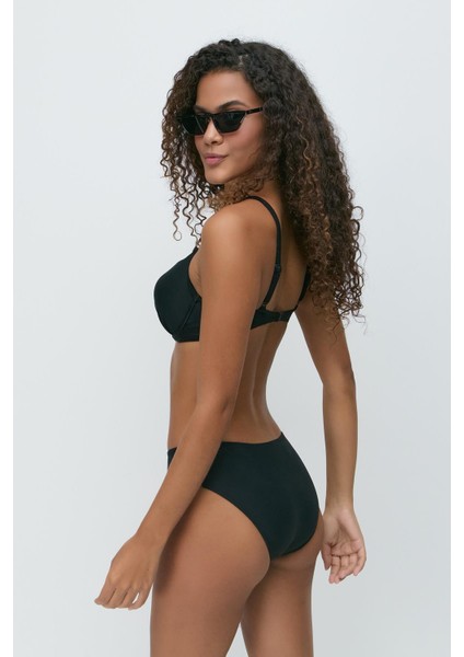 Kaplı Bikini Takım 3291 Siyah indirimleri