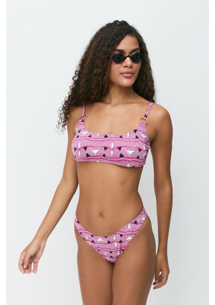 Ip Askılı Bikini Takım 3241 Fuşya modelleri